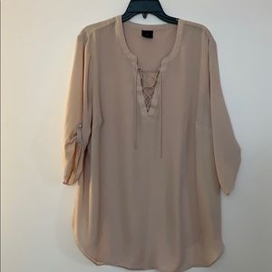 Pink Worthington Blouse